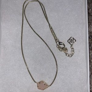Pink Kendra scott necklace